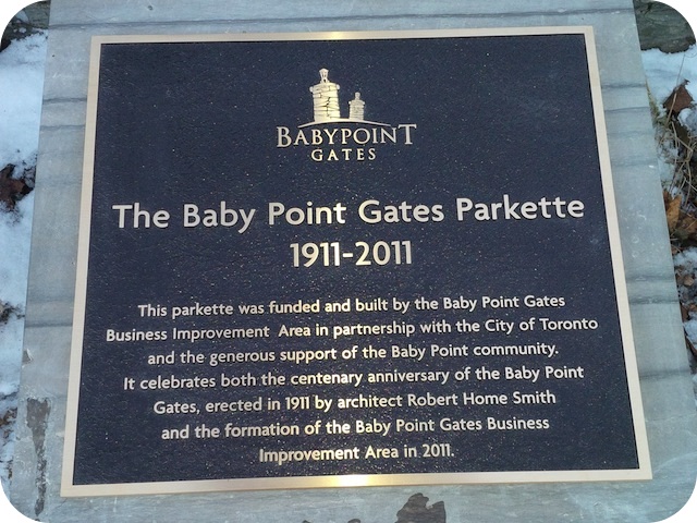 Baby Point Gates Parkette