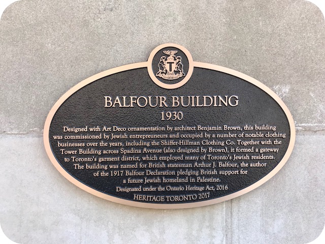 Balfour Building 1930