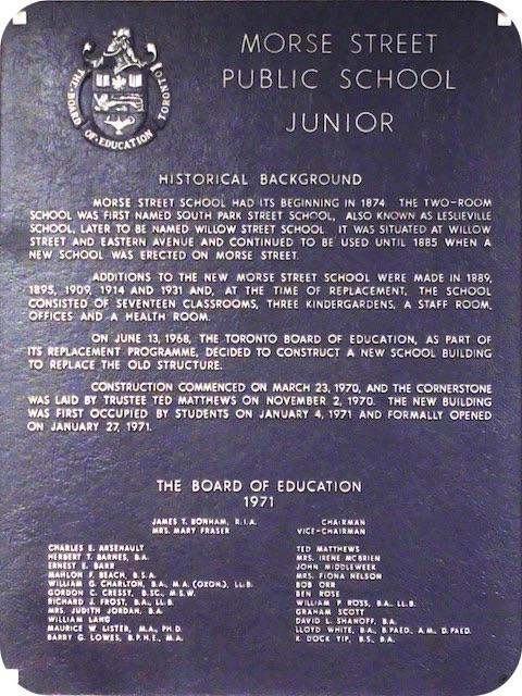 Plaque Photo