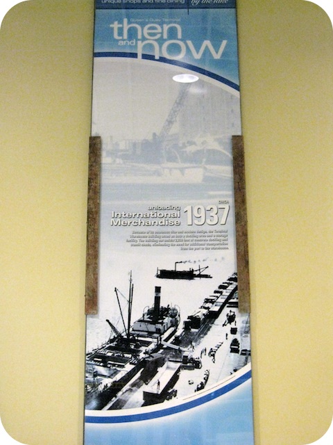 unloading International Merchandise circa 1937