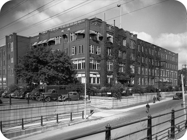 Site of the Christie Street Veterans' Hospital