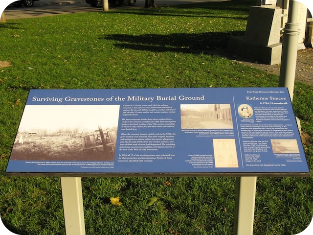 Surviving Gravestones of the Military Burial Ground