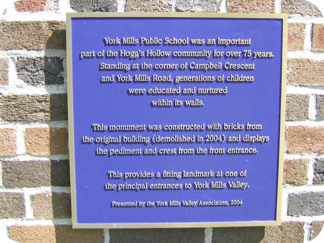York Mills Public School